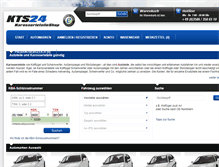Tablet Screenshot of karosserieteileshop24.de